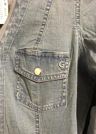 Джинсове сукню сорочка GU6939 guess s.7 фото