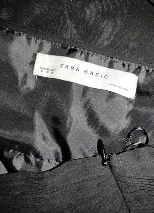 Коротке плаття на тонких бретелях zara2 фото