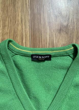 Lyle scott - кофта светр, пуловер джемпер чоловічий розмір s3 фото