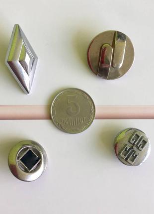 Гудзики под металл на ножке / родянские / винтаж