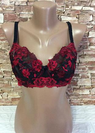 Бюстгальтер без поролона лиф на косточках 75с