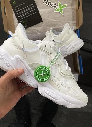 Чоловічі шкіряні кросівки adidas ozweego #адідас