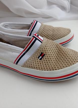 Tommy hilfiger. сліпони, еспадрільї сіточка 27 розмір