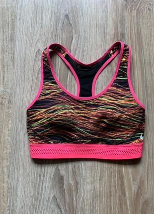 Спортивный топ без чашек nike solid для фитнеса бега зала