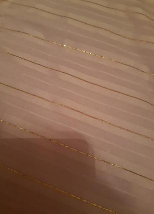 Отрез легкой ткани с люриксовой нитью