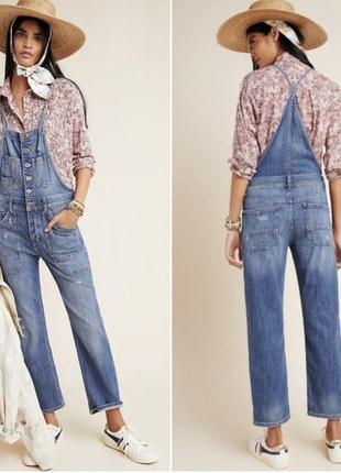 Джинсовий комбінезон anthropologie