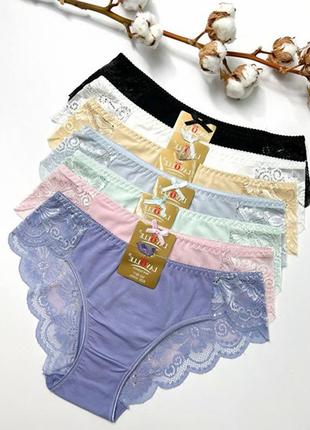 Женские трусы слипы 10435 - 6 шт
