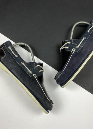 Топсайдеры timberland original мокасины замшевые туфли кожаные 392 фото