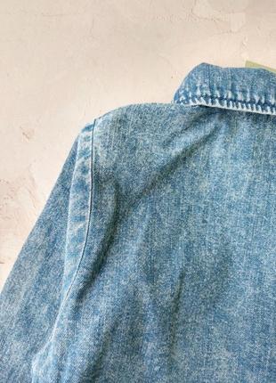 Нова стильна джинсовка, джинсова курточка-сорочка h&m6 фото