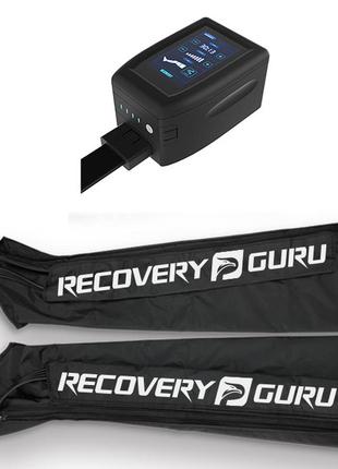 Система прессотерапии и лимфодренажа  комплект для регенерации recovery guru 2.0 для регенерации и дренажа ног4 фото