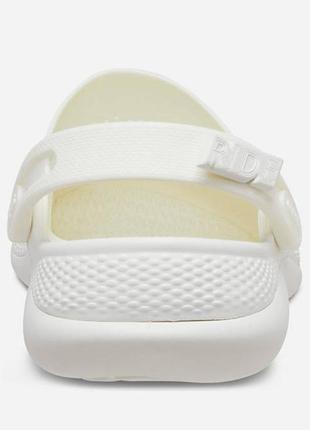 Женские кроксы crocs literide 360 clog white белые2 фото