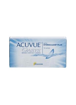 12 шт - acuvue oasys with hydraclear plus3 фото