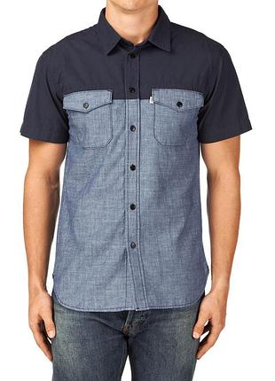 Синяя рубашка aigle