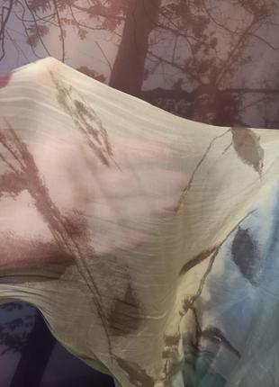 Блуза кажан шовк-трикотаж 14-16 р4 фото