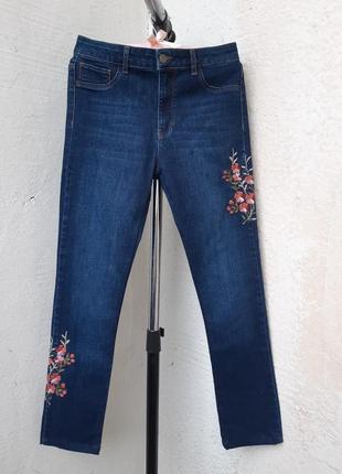 Джинсы с вышивкой джинсы vigoss italy1 фото