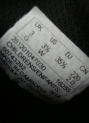 Кроссовки clarks 35 ра5168 7422 1855 0659змер 4