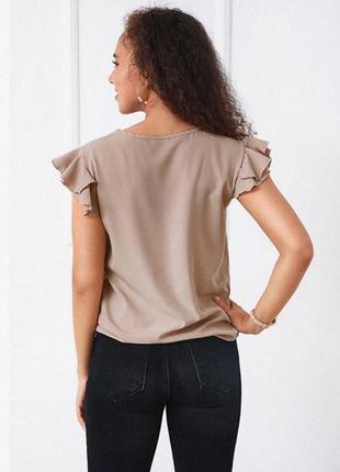 Річна блузка без рукавів "teresa"2 фото
