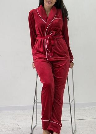 ⭐⭐⭐⭐⭐  велюровий комплект костюм для дому зі штанами