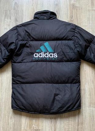 Мужская винтажная зимняя куртка пуховик adidas equipment vintage2 фото