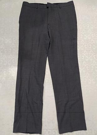 Классические мужские брюки серые 36 r jaeger