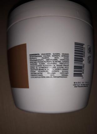 Маска для блеска волос и увлажнение  на натуральных маслах lisap  (500 ml)3 фото