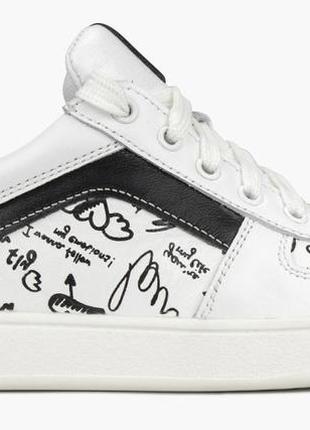 Кеди жіночі білі натуральна шкіра україна vm villomi - розмір 34 (22,7 см)