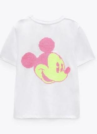 Футболка zara mickey.