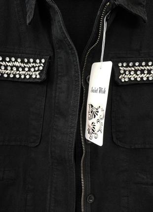 Женская коттоновая куртка,ветровка,джинсовка,пиджак,xl (до 52/54р.р.),см.замеры4 фото