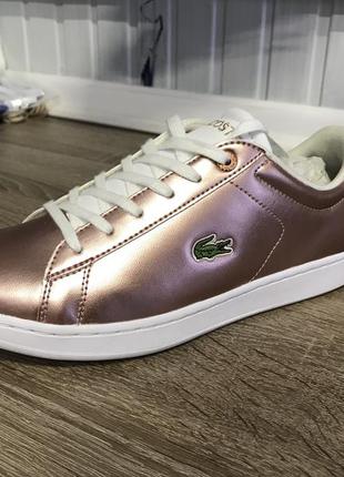 Кожаная женская обувь lacoste