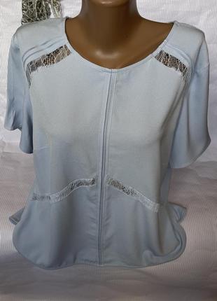 Шикарная нежная блуза с кружевом