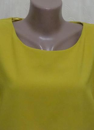 Блуза лимонного цвета f&f, р.16-182 фото