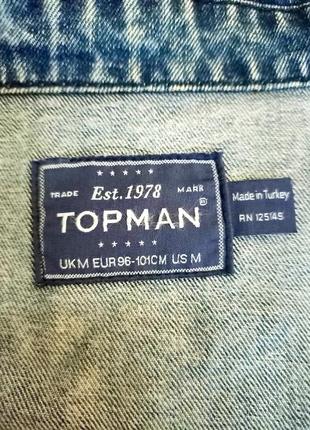 Topman. безрукавка чоловіча. котоновий жилет.4 фото