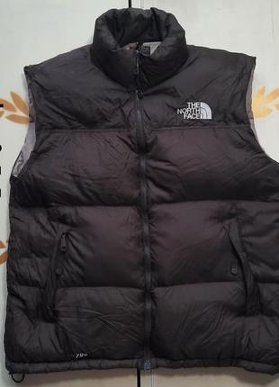 The north face пухової жилет розмір xl