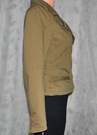 Стильная джинсовая женская короткая куртка l.o.g.g. ( h&m)3 фото
