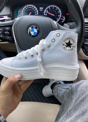 Высокие кеды converse