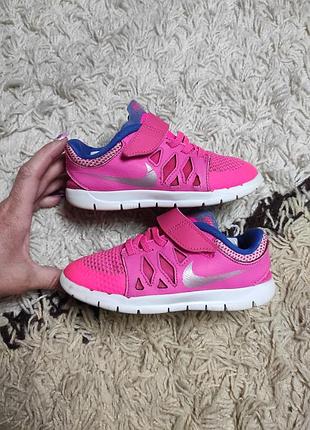 Легкие текстильные кроссовки nike на сетке на стопу 16-16,5 см