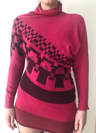 Шикарний кашеміровий светр італія оригінал, розмір оверсайз