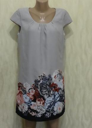 Платье прямого кроя h&m", р.12