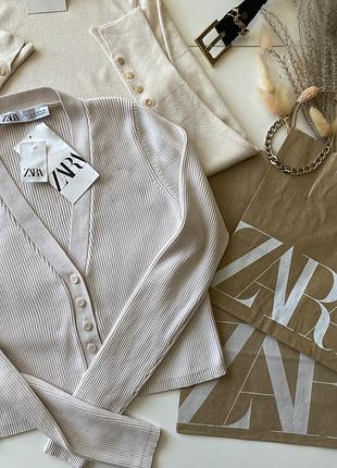 Кофта кардиган zara