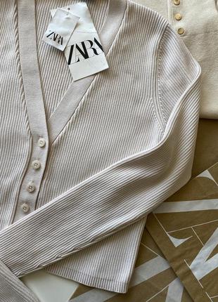 Кофта кардиган zara 3