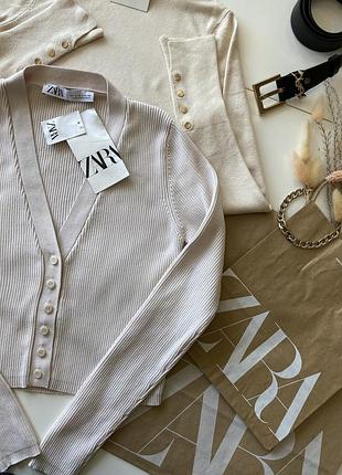 Кофта кардиган zara 4