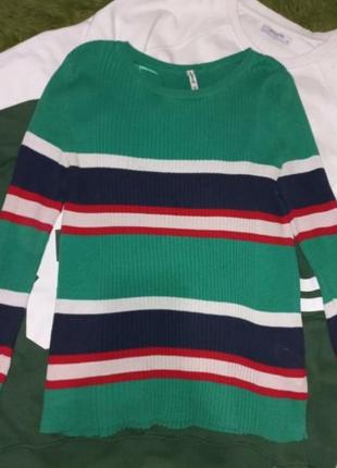 Зеленый демисизонный свитер stradivarius3 фото