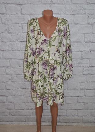 Платье свободного кроя "h&m"3 фото