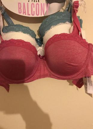 Набор лифчиков (3шт.) secret possessions