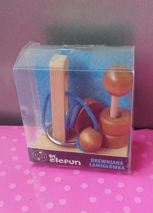 Дерев'яна головоломка elefun