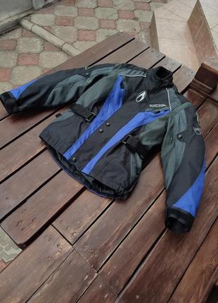 Туринговая текстильная мужская куртка richa typhoon touring мотокуртка байкерская куртка5 фото