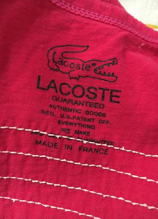 Майка lacoste оригинал4 фото