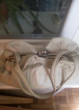 Сумка кожа натуральная.лето.