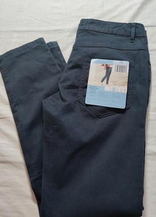 Женские однотонные джинсы blue motion, размер m (38), темно синий