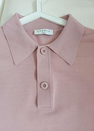 Футболка поло sandro paris унисекс
